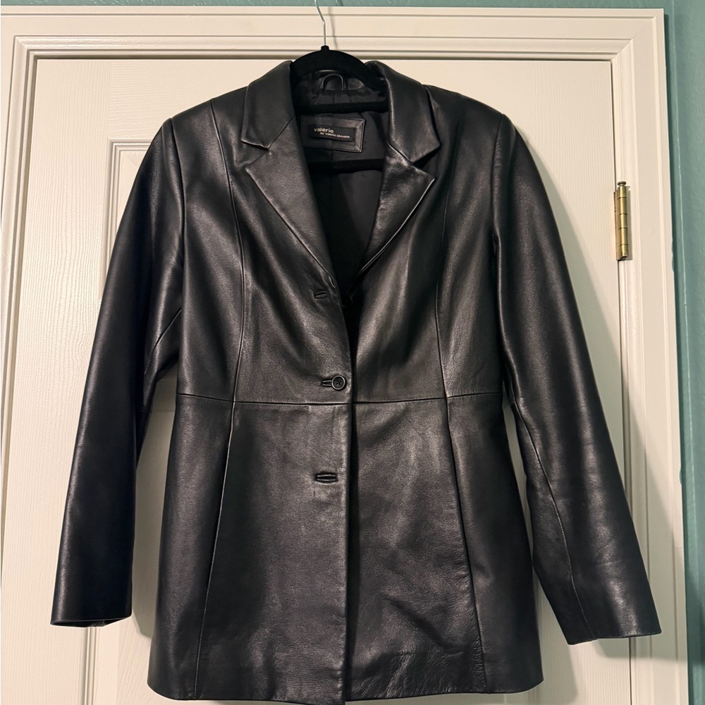 Vintage Leather Women's Blazer/Jacket